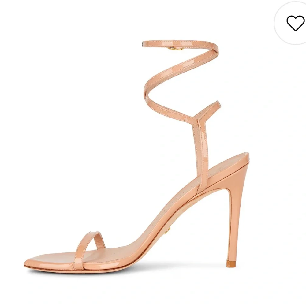 Stuart Weitzman Barelynudist 100 Sandal in Adobe, Size: 6